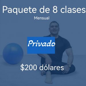 Paquete 8 clases privado