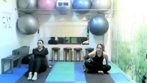 Clase de stretching yoga 25062021