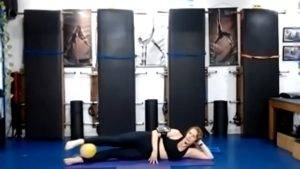 Clase miniball pesas y bandas 12072021