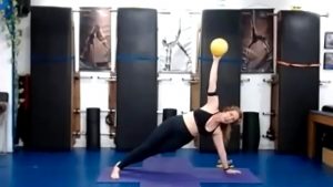 Clase miniball pesas y bandas 19072021