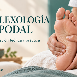 Portada del curso Reflexología Podal A-Balance, formación teórica y práctica