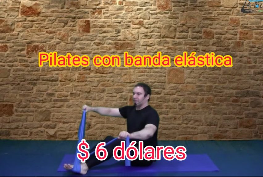 Pilates con banda elástica